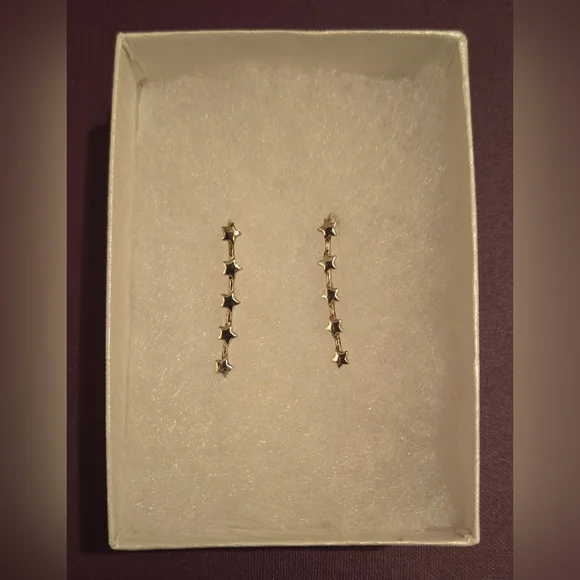 â¤ď¸5 Star Ear Climber/Crawler by All Stars Aligned Earrings; 925 Sterling S⌠- Picture 2 of 13